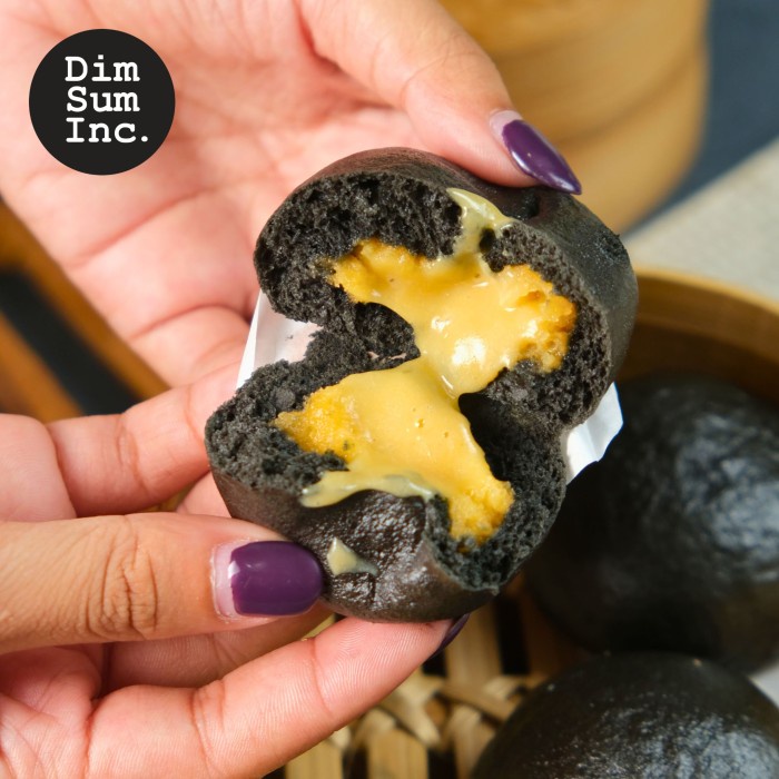 

terbaru !!! paket kombo pao dimsum inc - salted egg pao + char siu pao ( bakpao telur asin / bakpau