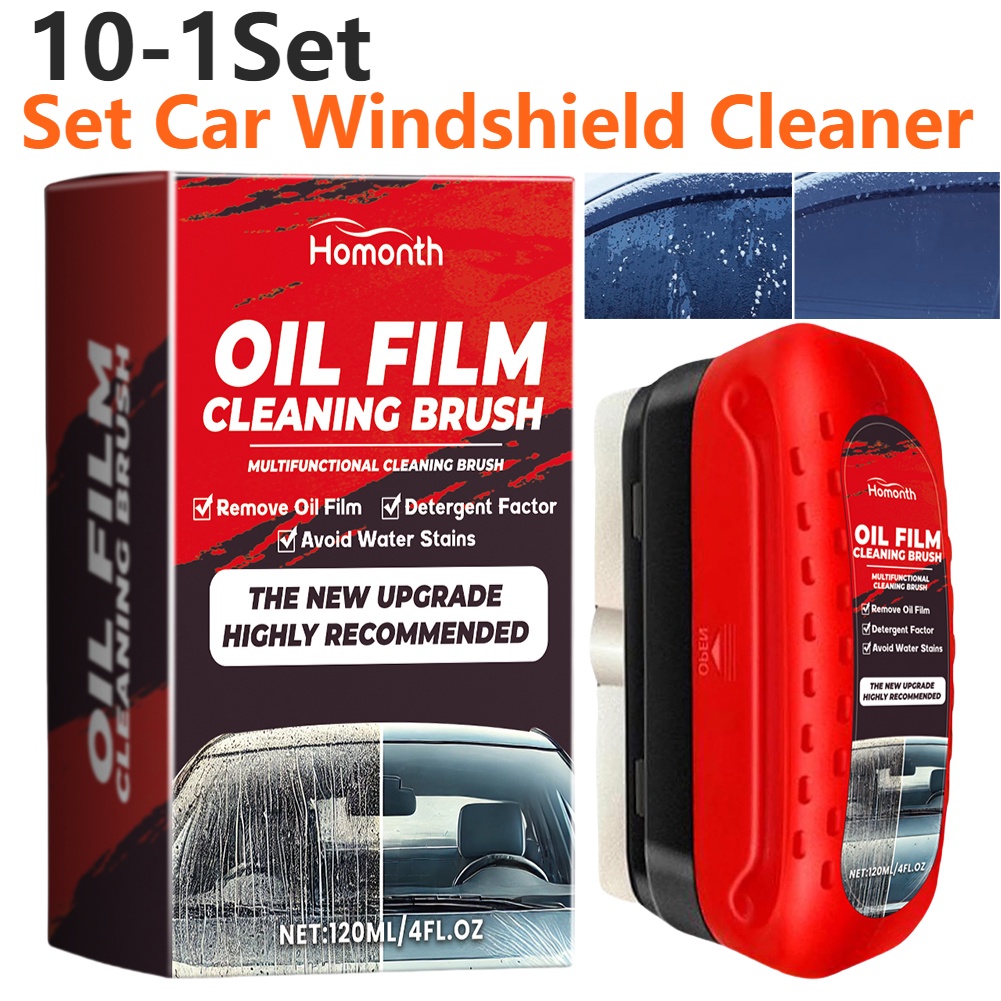 120ml Automotive Car Oil Film Cleaning Brush Car Glass Oil Film Cleaner Car Window Hydrophobic Winds
