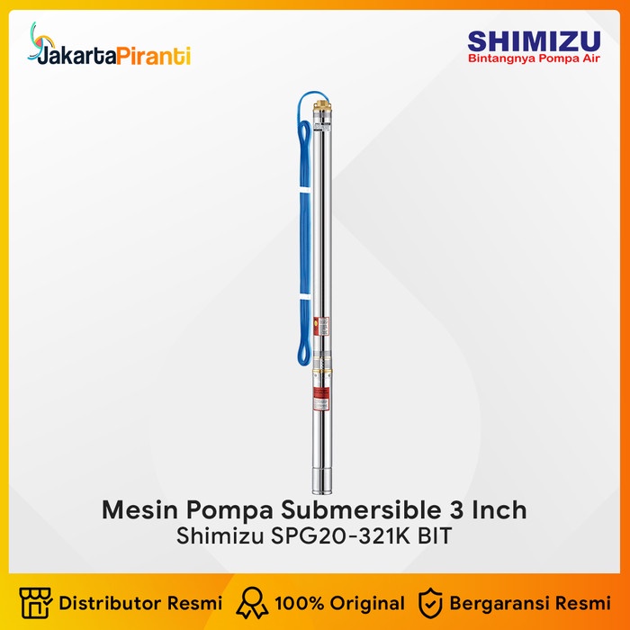 Jual [READY] Mesin Pompa Submersible Satelit Sibel Shimizu 0.75 HP SPG20-321K BIT