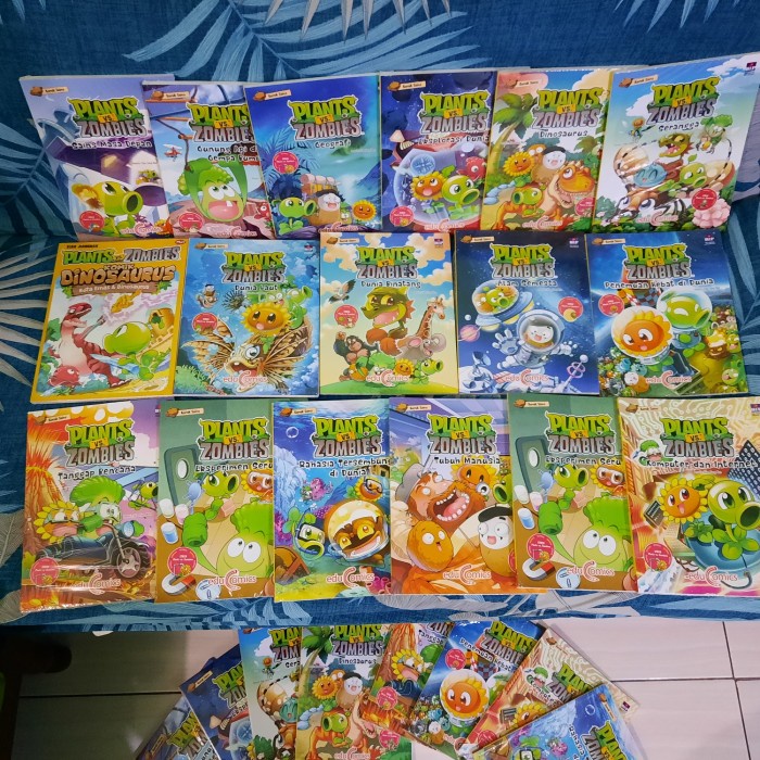 

Promo Segel Buku Plants Vs Zombies Komik Sains Edukasi Anak Educomics Why Terlaris