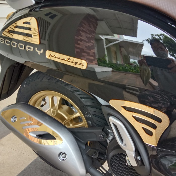 SCOOPY 2021 - TERBARU AKSESORIS VARIASI GARNISH COVER NEW SCOOPY