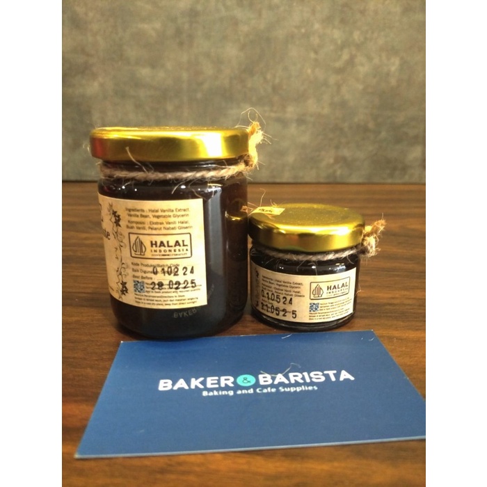 

SALE TERBARU LA DAME IN VANILLA BEAN PASTE 100ML - EKSTRAK VANILA HALAL MUI READYY