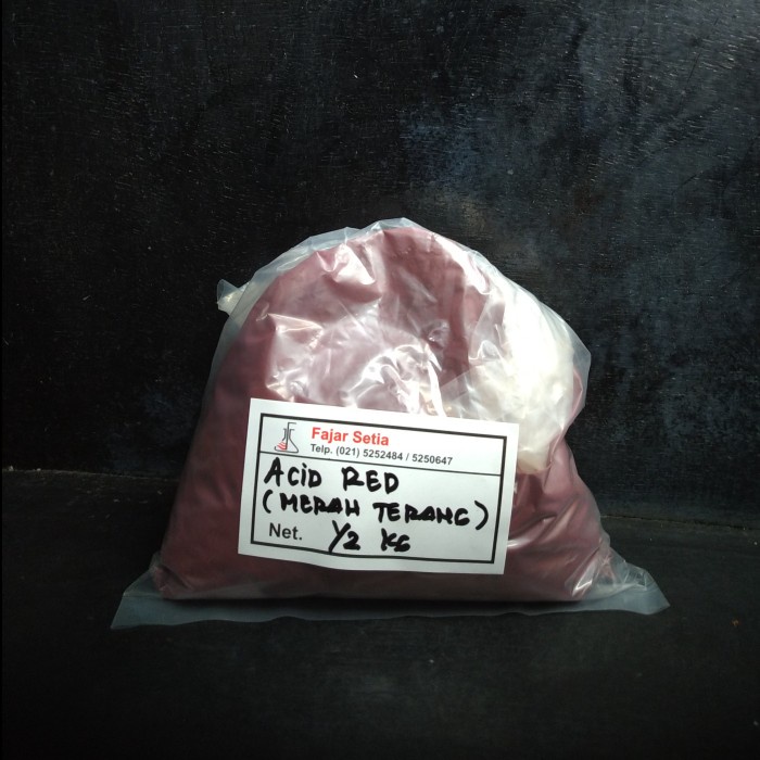 

SALE TERBARU PEWARNA NYLON ACID RED / MERAH TERANG READYY