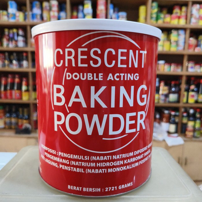 

SALE TERBARU CRESCENT DOUBLE ACTING BAKING POWDER/ BTP CAMPURAN PENGEMBANG 2721GR READYY
