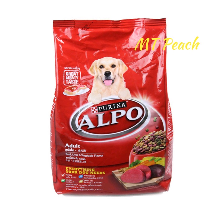 ALPO MAKANAN ANJING DRY BEEF DOG FOOD DRY ALPO ADULT BEEF 1500 GR