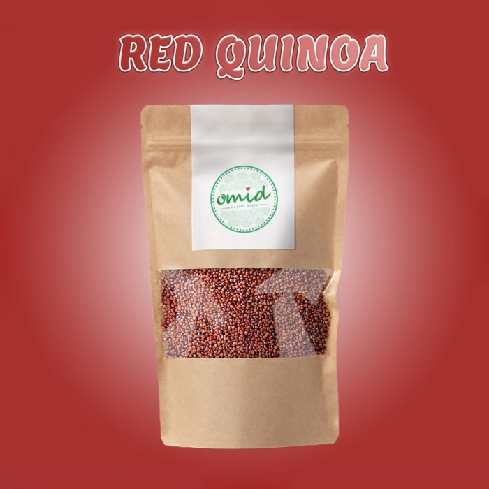 

Organic Red Quinoa Seeds (Biji Quinoa Merah Organik) 1kg