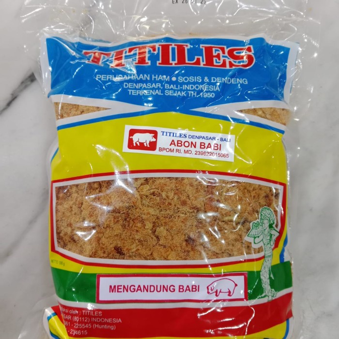 

Abon Babi TITILES 500gr