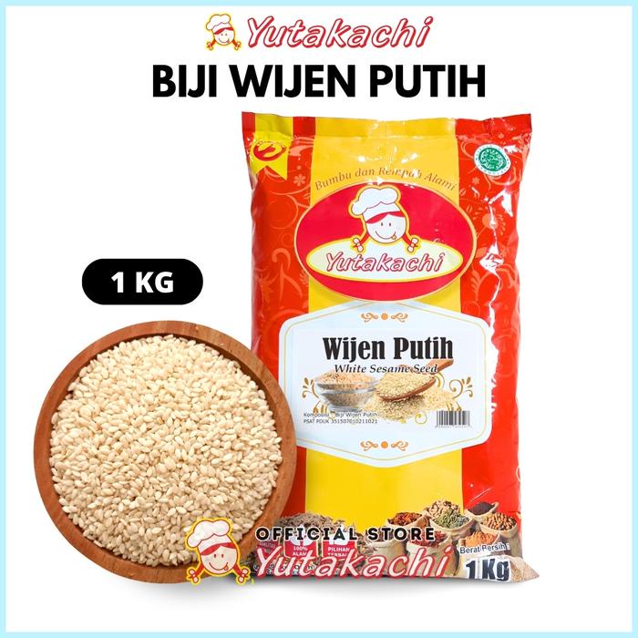 

Wijen Putih 1Kg Yutakachi White Sesame Seed