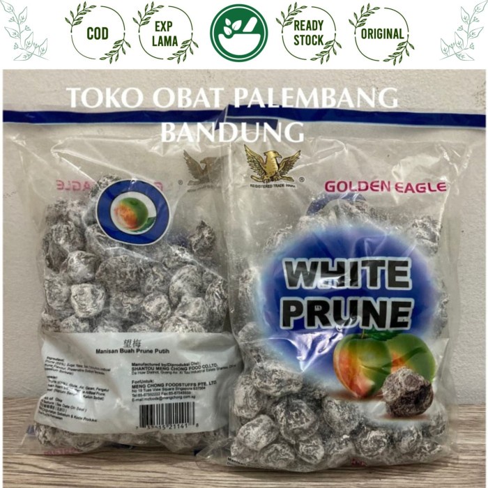 

WHITE PRUNE 500GRAM KIAMBOY HAMOY BUAH PRUNE PUTIH ADA BIJI PRUN