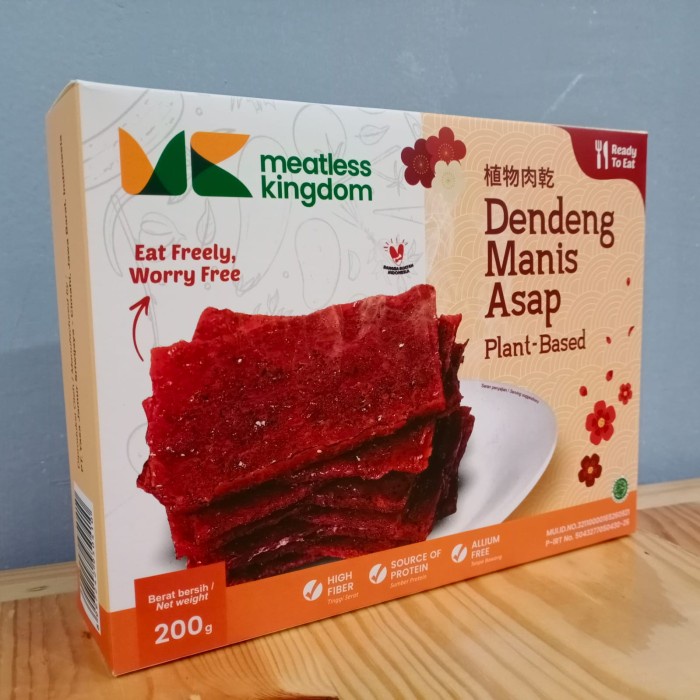 

MEATLESS KINGDOM - DENDENG MANIS ASAP 200GR