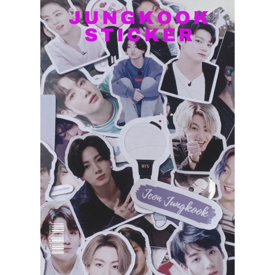 

NEW (ISI 70PCS)STICKER JUNGKOOK IMAGE RANDOM GOOD PRODUK SIAP KIRIM