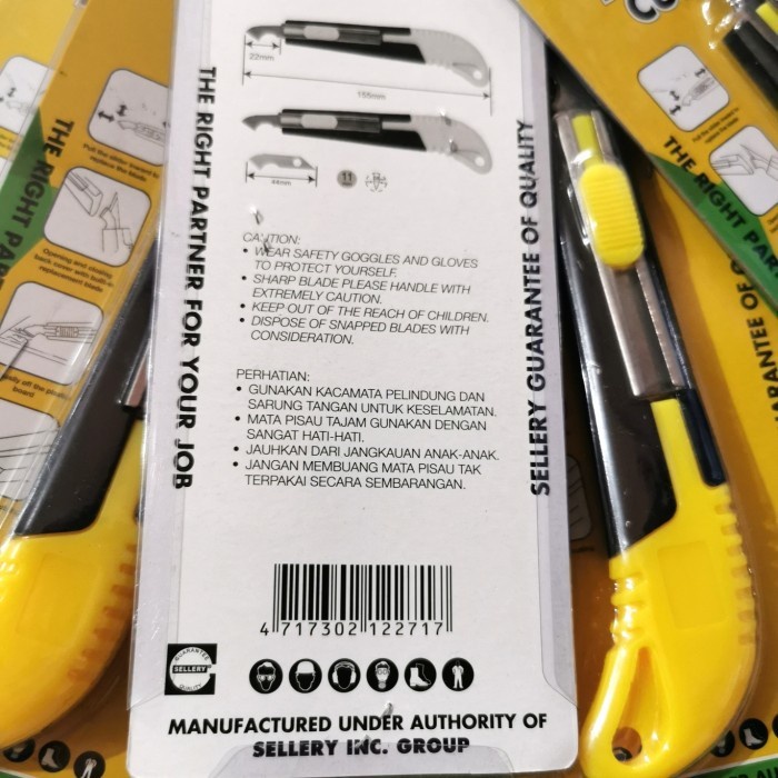 

(BestSeller) Cutter pisau potong HPL mika acrylic akrilik merk sellery bukan taco