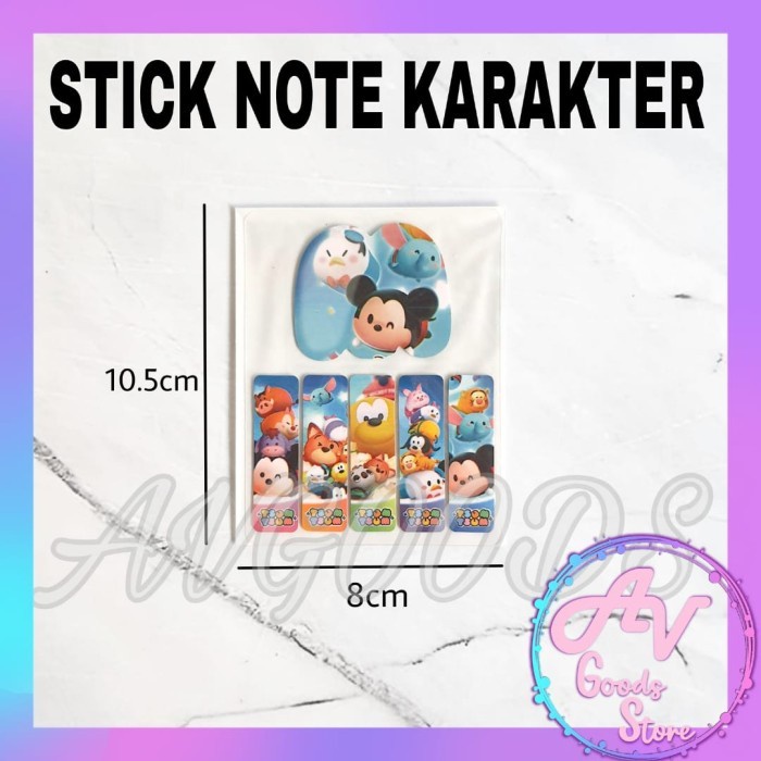 

(BestSeller) STICK NOTE / PEMBATAS BUKU PLASTIK / STICKY NOTES HOLOGRAM 60pcs