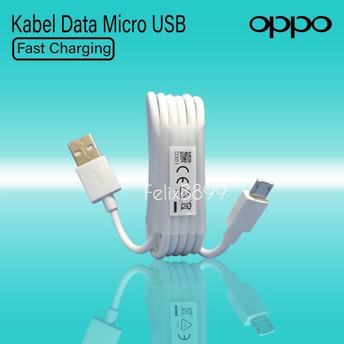 (Good) KABEL DATA OPPO MICRO USB ORIGINAL FAST CHARGING OPPO A31 A12 A15 A5S