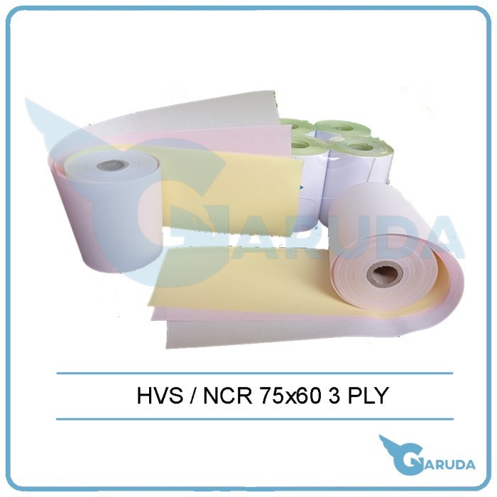

(BestSeller) Kertas Struk Kasir Paper Roll NCR 3 Ply Uk 75 x 60 mm TELSTRUK
