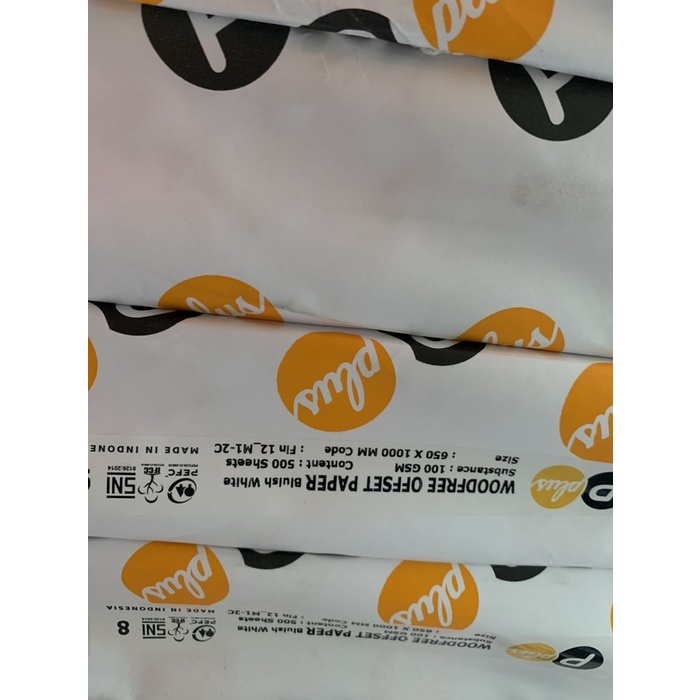 

(BestSeller) HVS 100 gram ukuran A4 isi 500 lbr