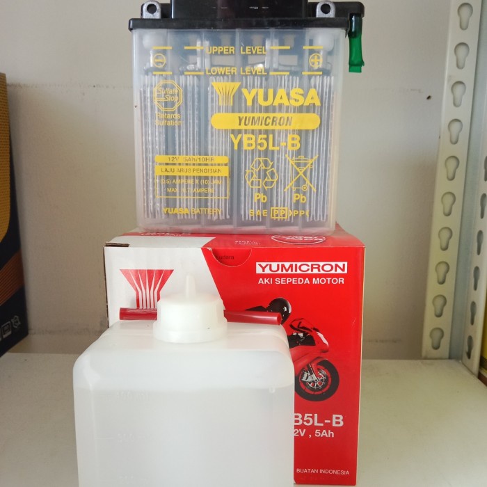 AKI MOTOR VESPA CORSA MATIC, YAMAHA VEGA, MIO SPORTY YUASA YB5L-B