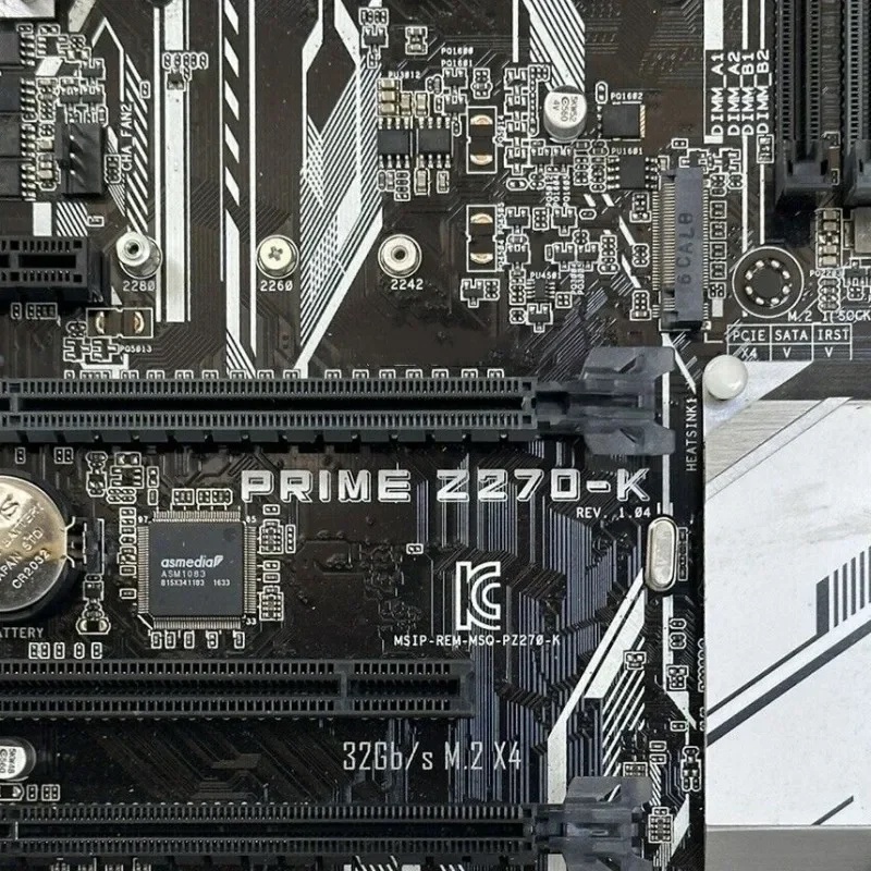 For Asus Prime Z270-K Motherboard 64Gb Lga 1151 Ddr4 Atx Mainboard 100% Tested Fast Ship