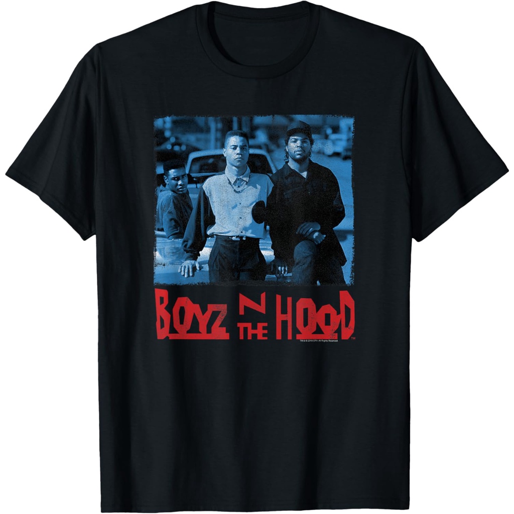 Kaos Boyz n the Hood Merah dan Biru