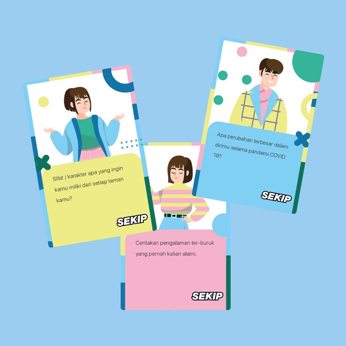 Playful Minds - Talk Permainan Kartu Pertanyaan Obrolan Deep Talk Card Game