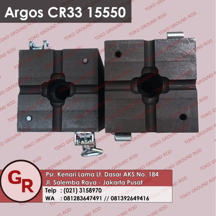 (ARGOS CR33 15550) Cetakan Moulding Cadweld / Exothermic / Kabel