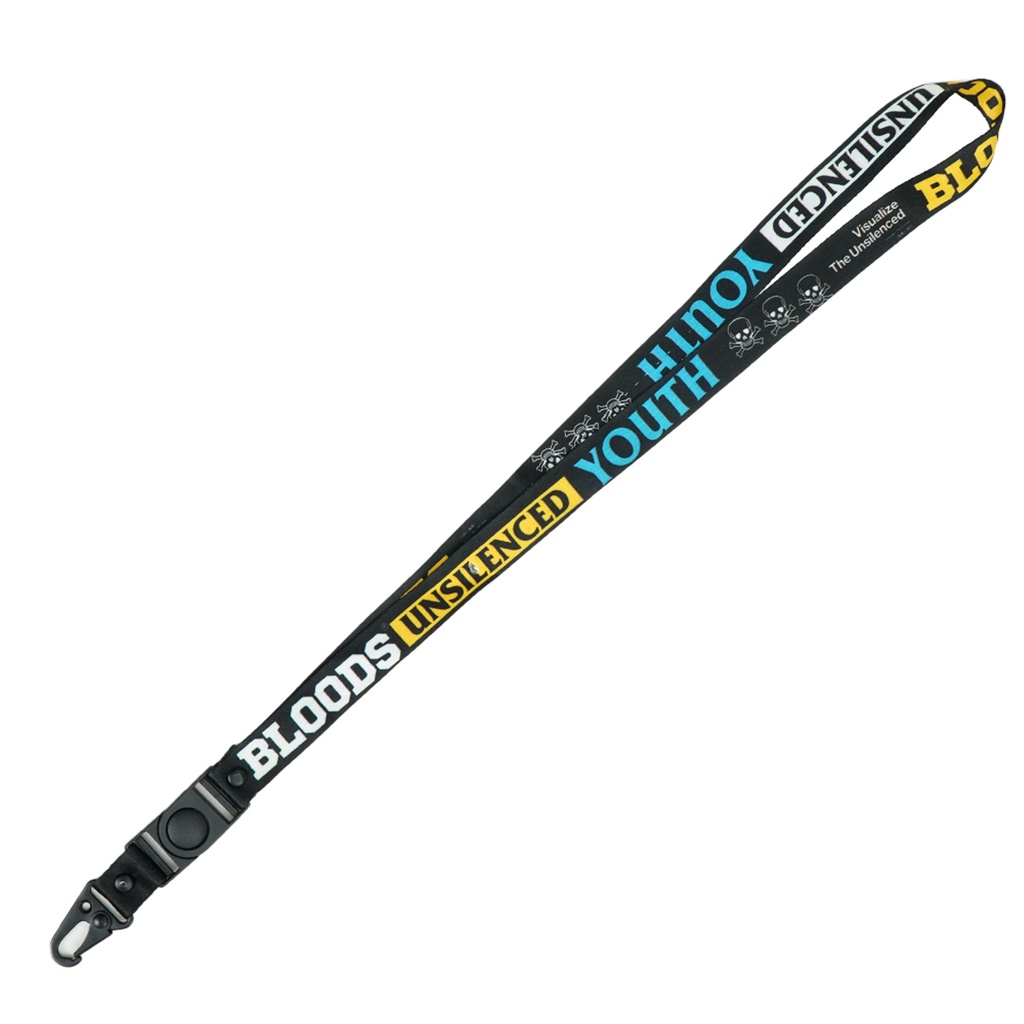

Bloods Reg Lanyard Voute 01 Black