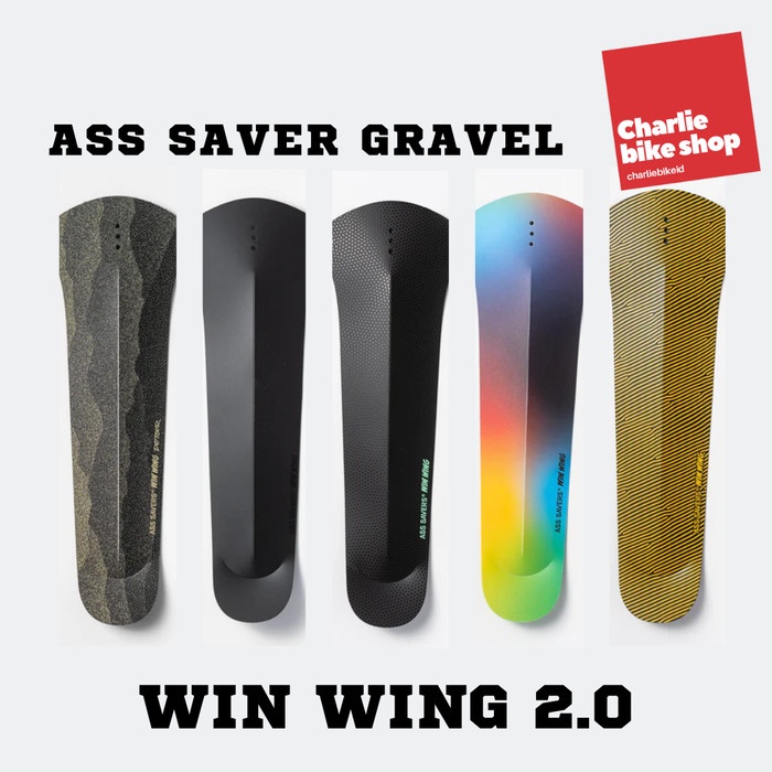 ASS SAVER Rear Mudguard Win Wing 2.0 for Gravel - Spakbor Sepeda