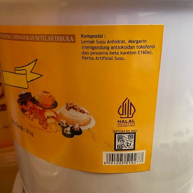 

(BestSeller) HOLMAN BUTTER 500 GR / KUNING / HOLLMAN BUTTER