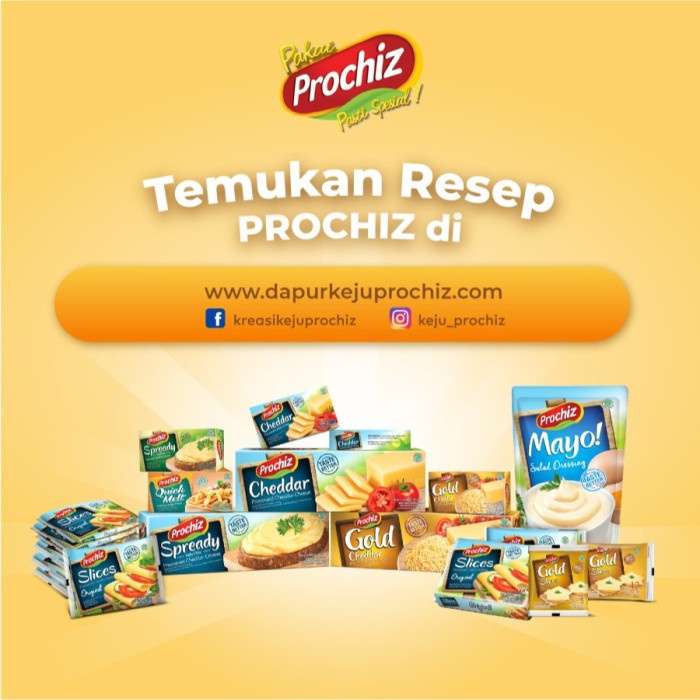 

(BestSeller) Keju PROCHIZ GOLD Kemasan Repack 1 KG