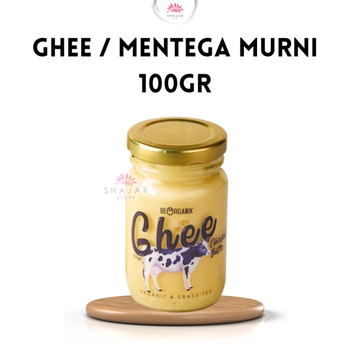 

(BestSeller) Ghee 100gr / Mentega Murni / Pure Butter / Grass Fed Ghee Clarified Butter / Bahan JSR