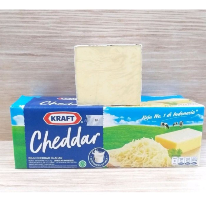 (BestSeller) keju kraft cheddar 500 gram