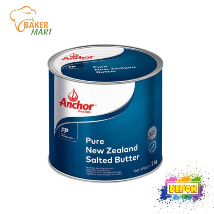 

(BestSeller) Anchor Butter Salted repack 250Gr