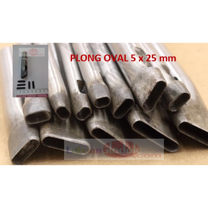 

Jual [READY] Plong Oval 5mm x 25mm - Punch Hole Leather Oval-Plong 5mm