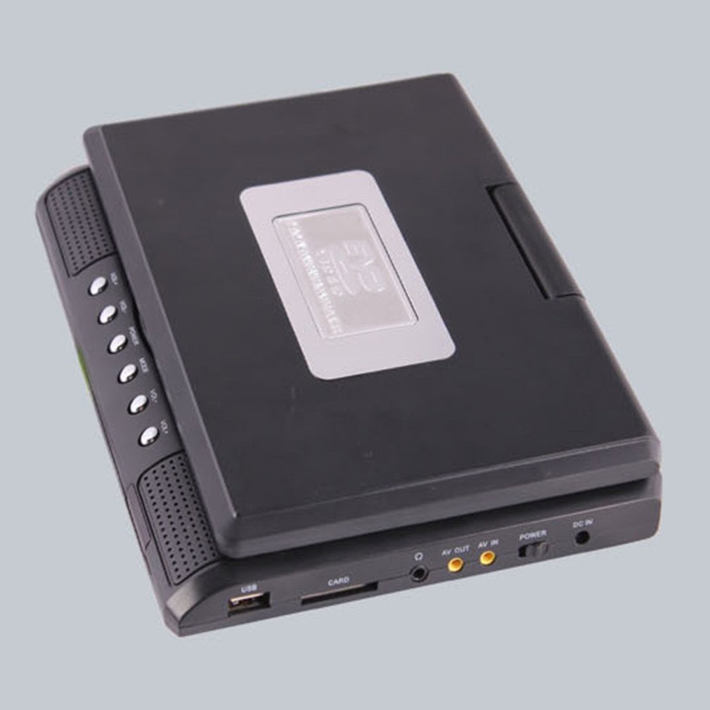 IMPORT NEW 7.8 INCH PORTABLE HD TV HOME CAR DVD PLAYER VCD CD MP3 DVD PLAYER USB CARDS RCA TV
