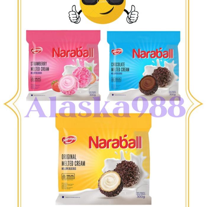 

Naraya Naraball Melted Cream Ball Wafer / Naraball Wafer Ball