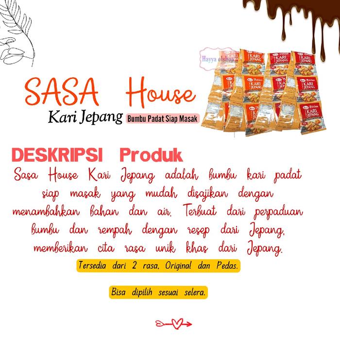 

12 SACHET SASA KARI JEPA Penyedap Bumbu Padat Siap Masak 20gr/Sachet (1 RENCENG) Masakan