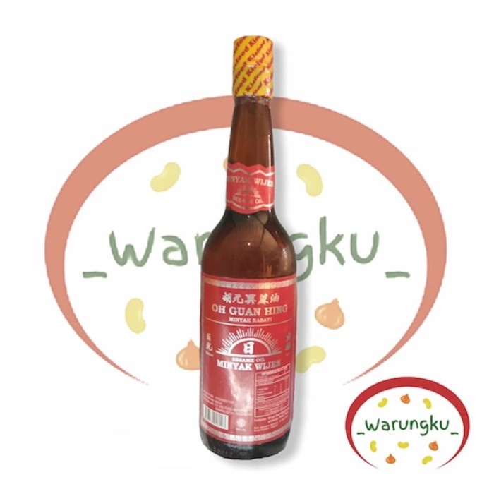 

Minyak Wijen/Sesame Oil Matahari Oh Guan Hing 300ml 600ml