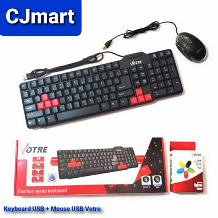 MERtaComp- Votre Keyboard USB + Mouse USB / Votre Keyboard Mouse USB