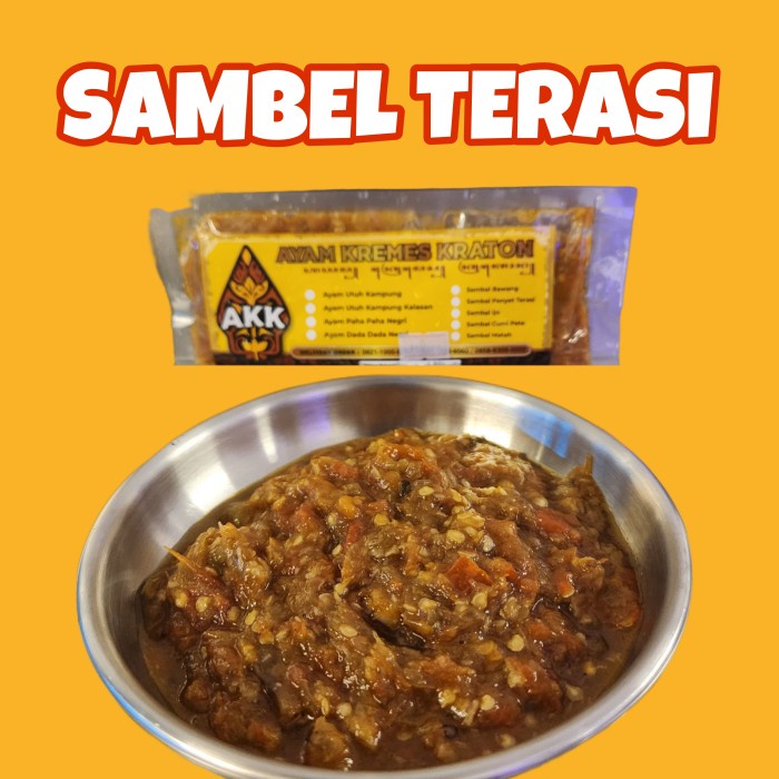 

Sambal terasi 125 gram