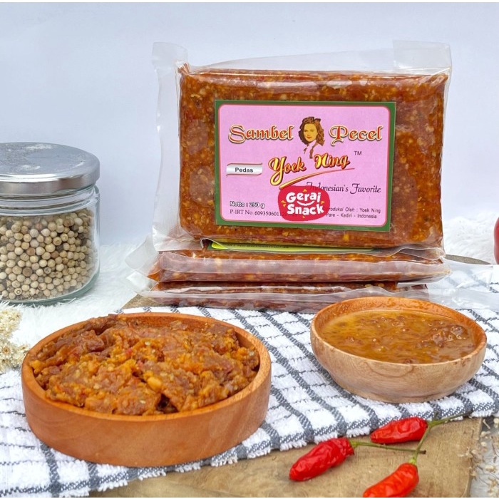 

Sambel Pecel "Yoek Ning" Bumbu Khas Jawa Timur (250gr)