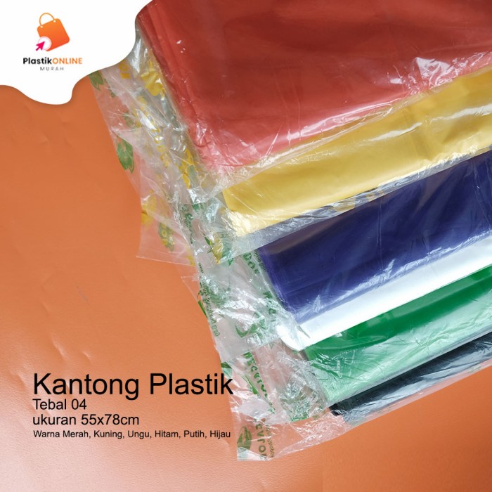 PREMIUM Kantong plastik jumbo 55 isi 40 lbr Kantong kresek Kantong sampah