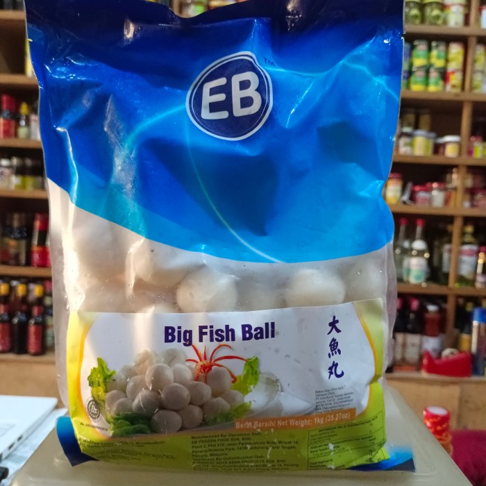 

Sale Terbatas Eb Everbest Big Fish Ball/ Baso Ikan Besar 1Kg Aman