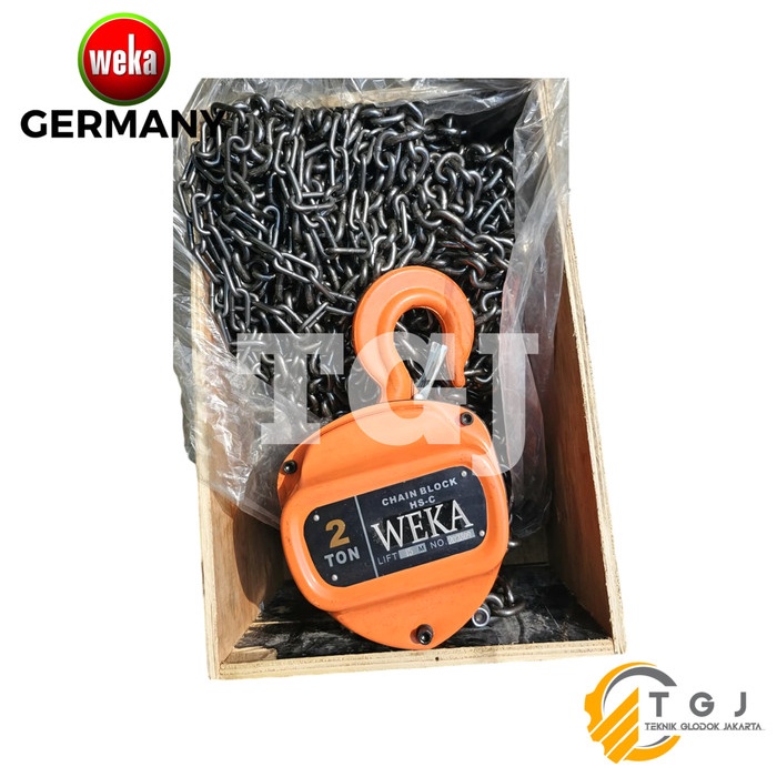 Chain Block Weka 2 Ton X 3M 5M 6M 10M 12M 15M Katrol Takel 2 Ton {Ready High Quality Best Seller