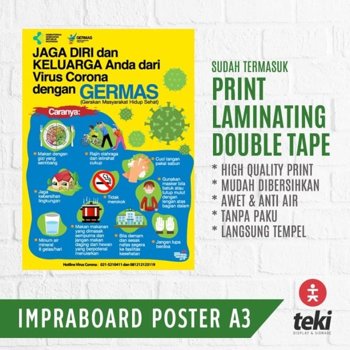 

POSTER IMPRABOARD - PENCEGAHAN CORONA VIRUS