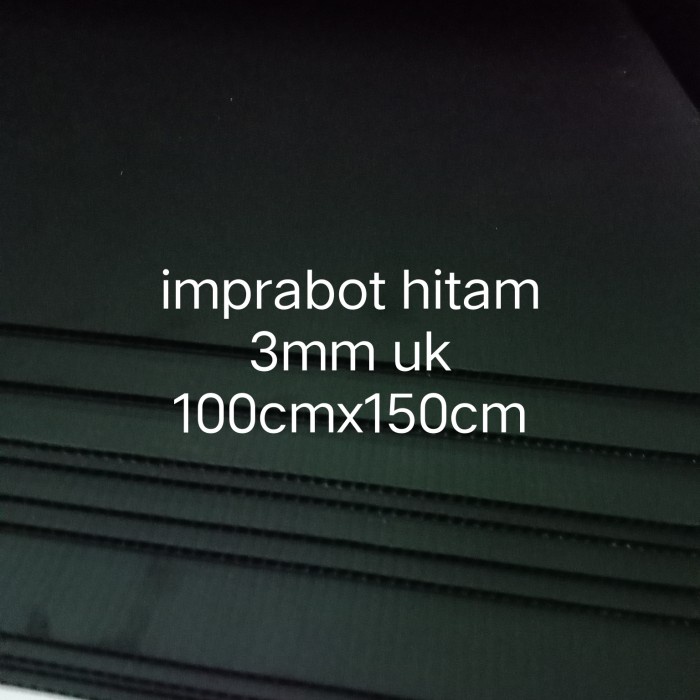 

impraboard 3mm hitam