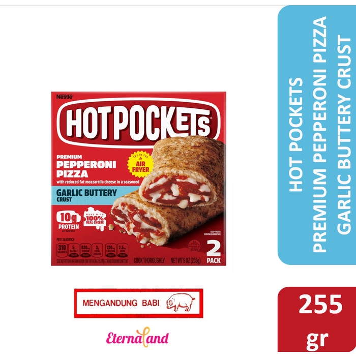 

Sale Terbatas Hot Pockets Premium Pepperoni Pizza - Impor Usa (Non Halal) Aman