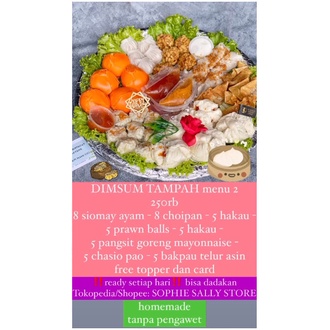 

Promo Terbatas Dimsum Mix Tampah Menu 2 Aman