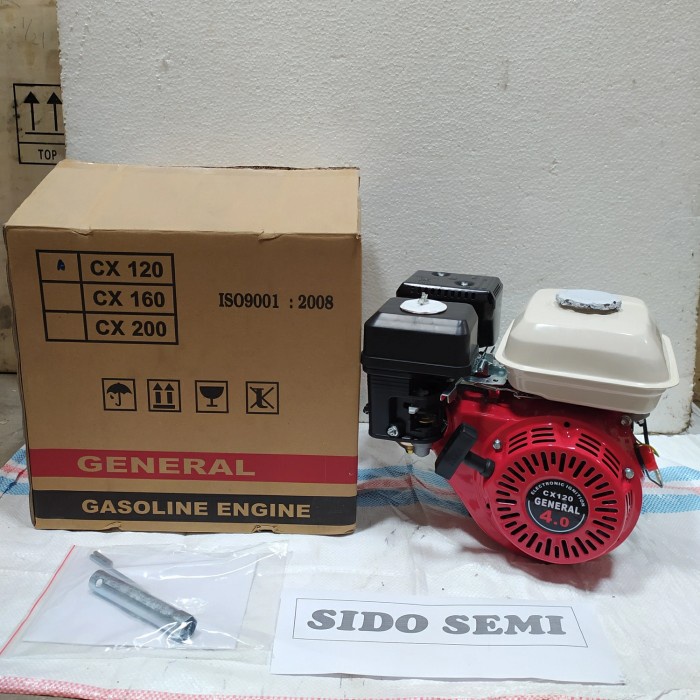 Engine Mesin Penggerak Bensin Gx 120 / Cx 120 General {Ready High Quality Best Seller New}