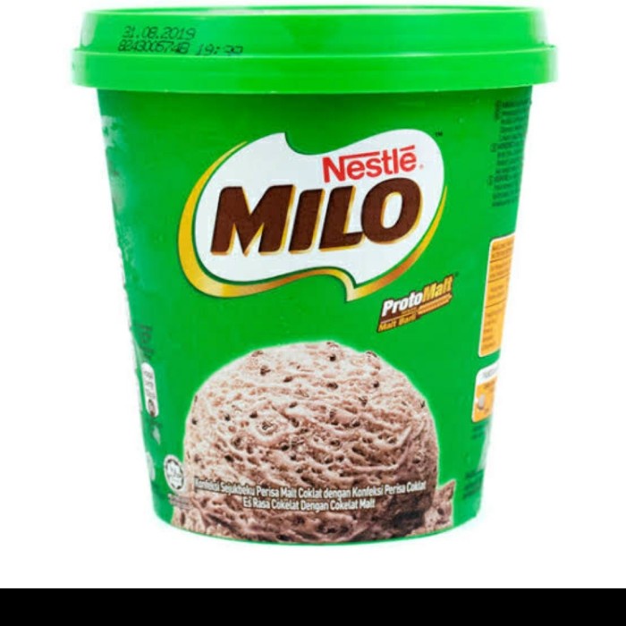 

Promo Terbatas Es Krim Nestle Milo Rasa Coklat Dengan Coklat Malt 750 Ml Aman