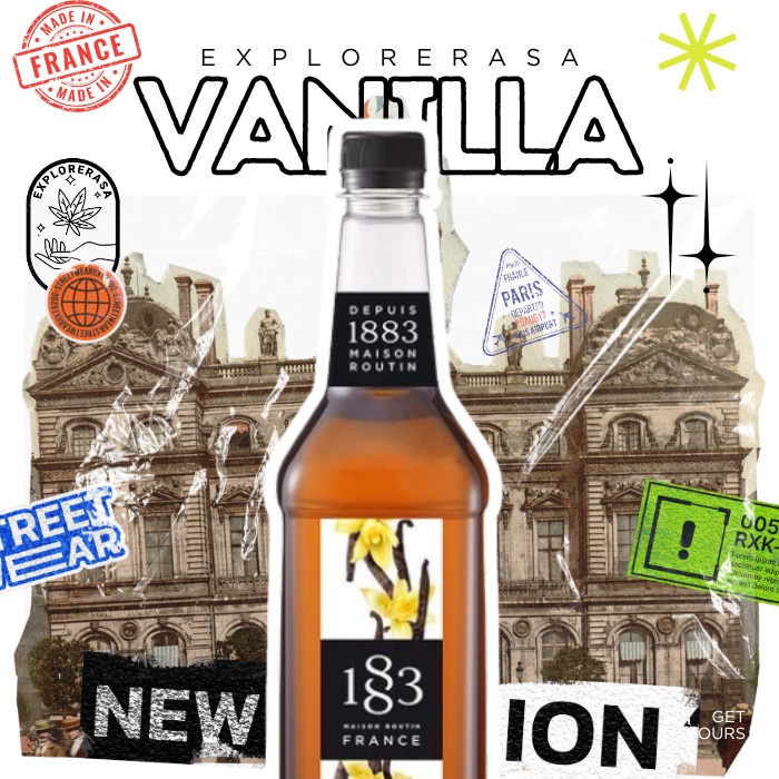 

1883 maison routin syrup Vanilla 1 liter